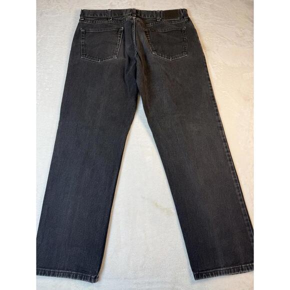 Lee Loose Fit Carpenter Jeans Black  Mens 36x30 Dark Wash Size RN130273 - Picture 7 of 7